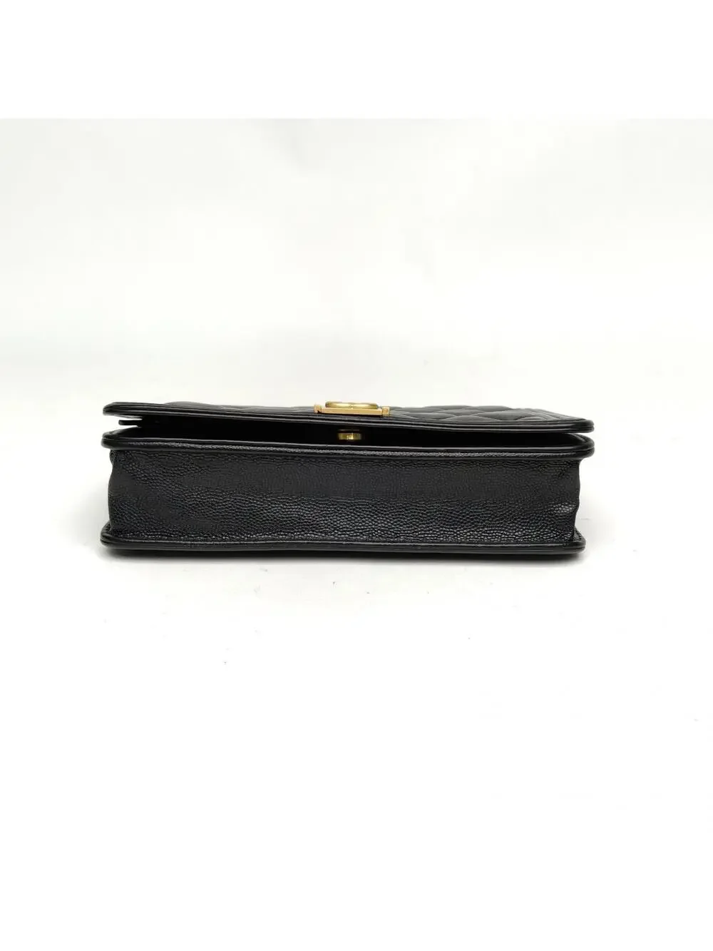 Chanel Leboy Woc 19Cm Black Grained #360139C29B